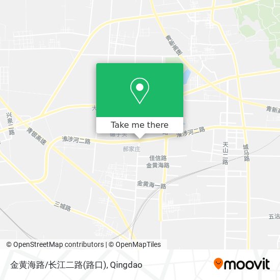 金黄海路/长江二路(路口) map