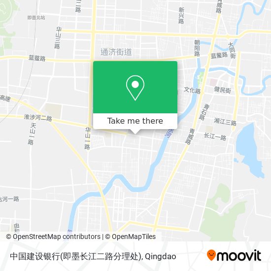 中国建设银行(即墨长江二路分理处) map