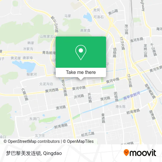 梦巴黎美发连锁 map