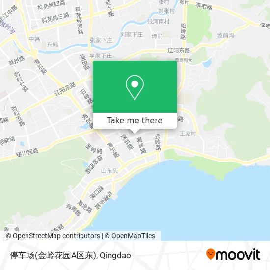 停车场(金岭花园A区东) map