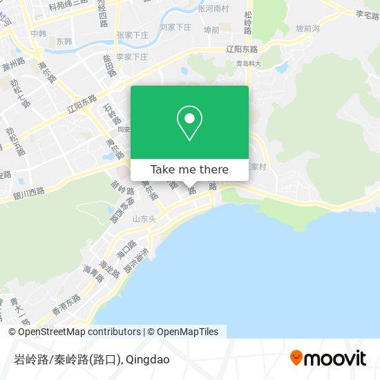 岩岭路/秦岭路(路口) map