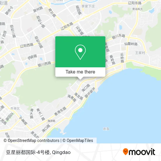 亚星丽都国际-4号楼 map