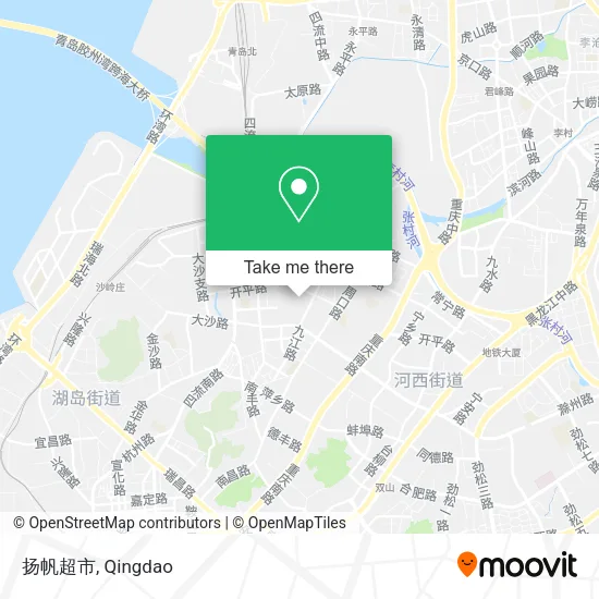 扬帆超市 map