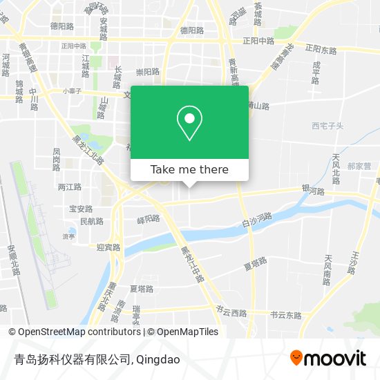 青岛扬科仪器有限公司 map