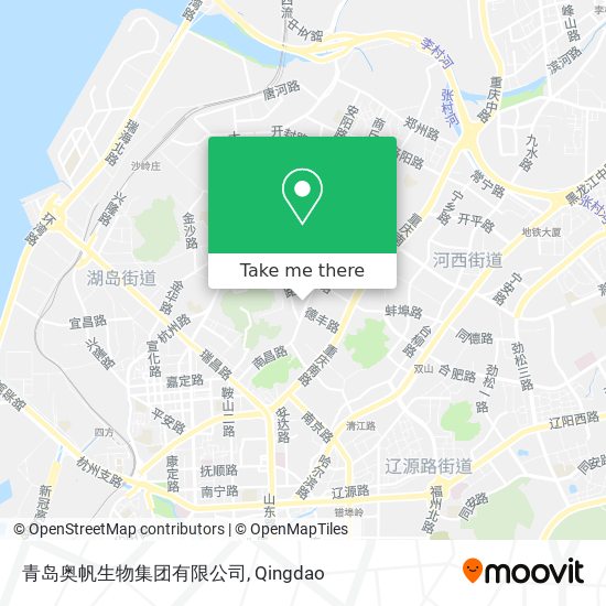 青岛奥帆生物集团有限公司 map