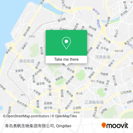 青岛奥帆生物集团有限公司 map