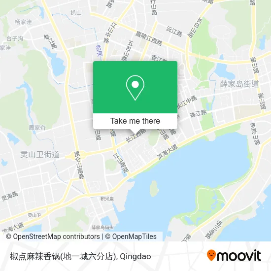 椒点麻辣香锅(地一城六分店) map