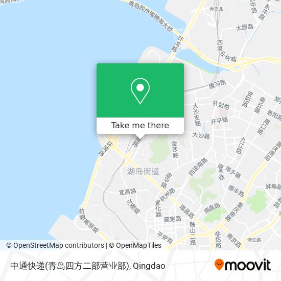 中通快递(青岛四方二部营业部) map