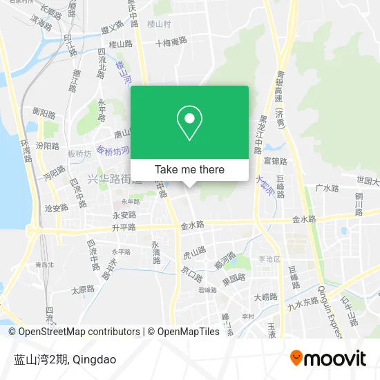 蓝山湾2期 map