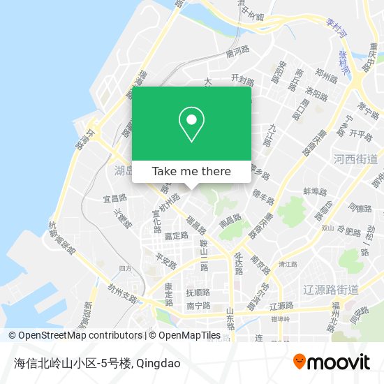 海信北岭山小区-5号楼 map