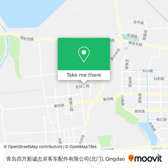 青岛四方新诚志卓客车配件有限公司(北门) map
