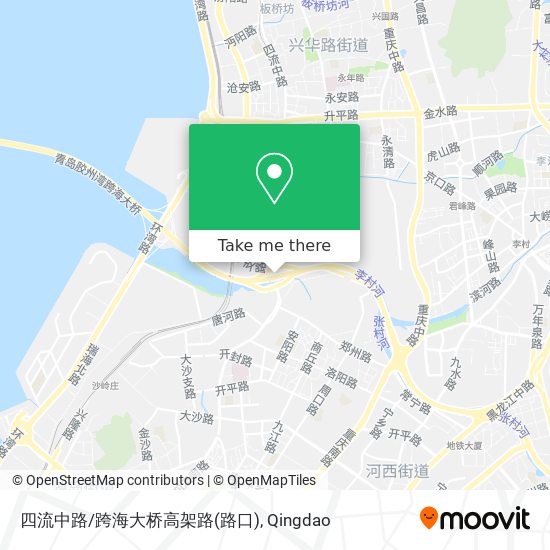 四流中路/跨海大桥高架路(路口) map