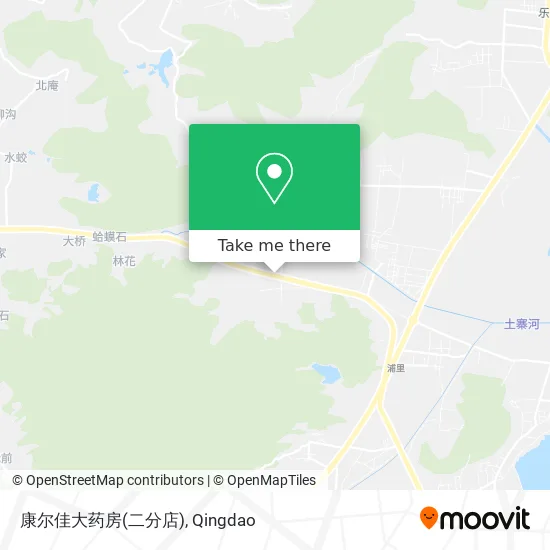 康尔佳大药房(二分店) map