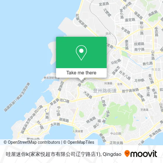 哇屋迷你k(家家悦超市有限公司辽宁路店1) map