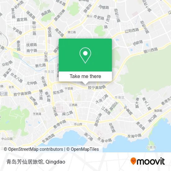 青岛芳仙居旅馆 map