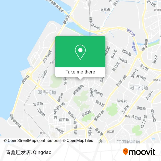 青鑫理发店 map
