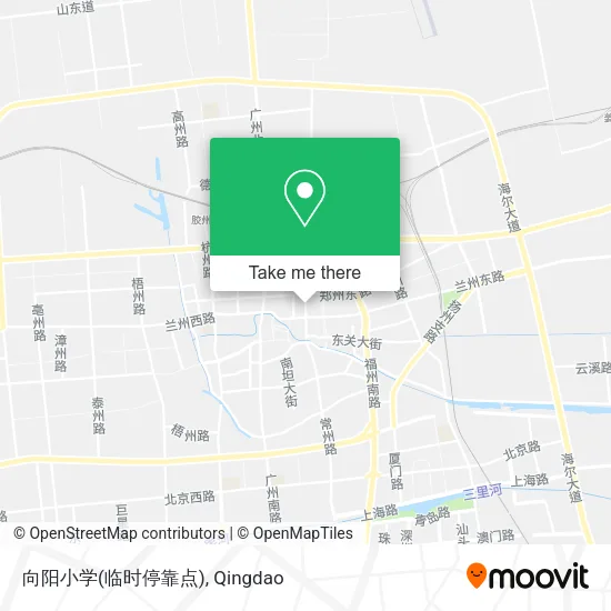 向阳小学(临时停靠点) map