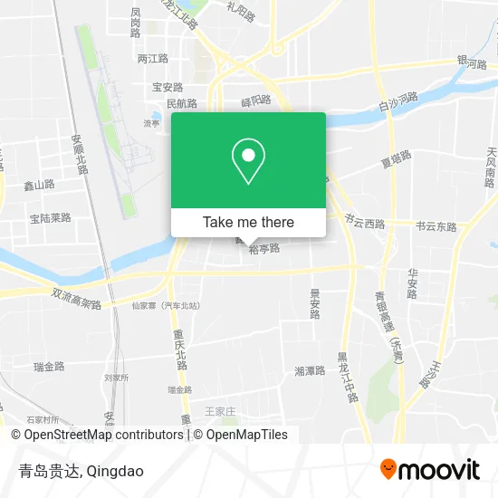 青岛贵达 map