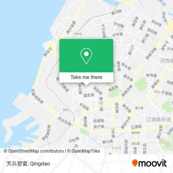 芳兵塑窗 map
