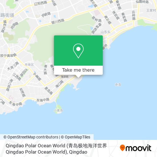 Qingdao Polar Ocean World map