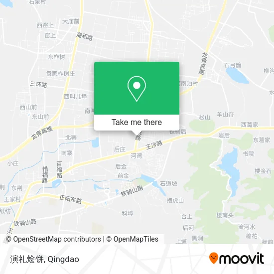 演礼烩饼 map