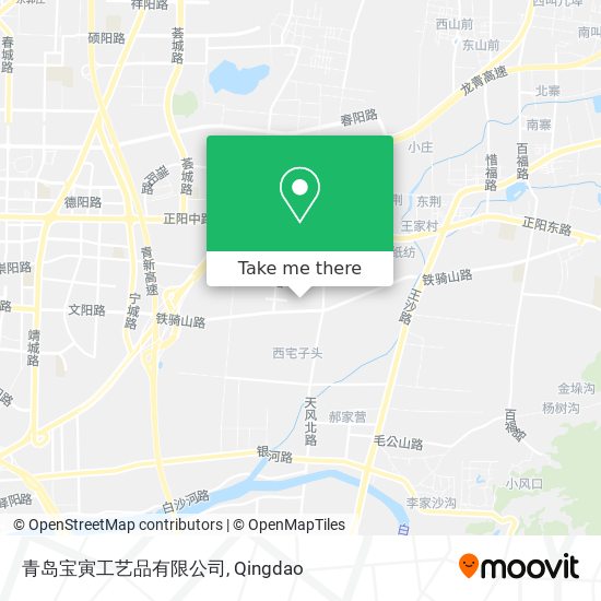 青岛宝寅工艺品有限公司 map