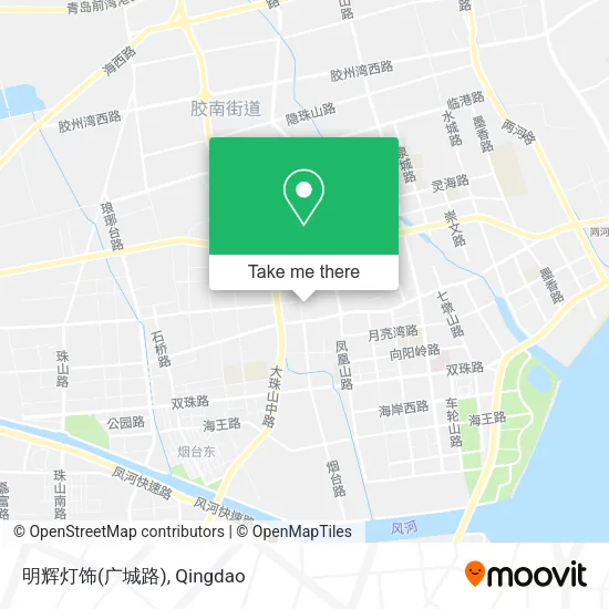 明辉灯饰(广城路) map