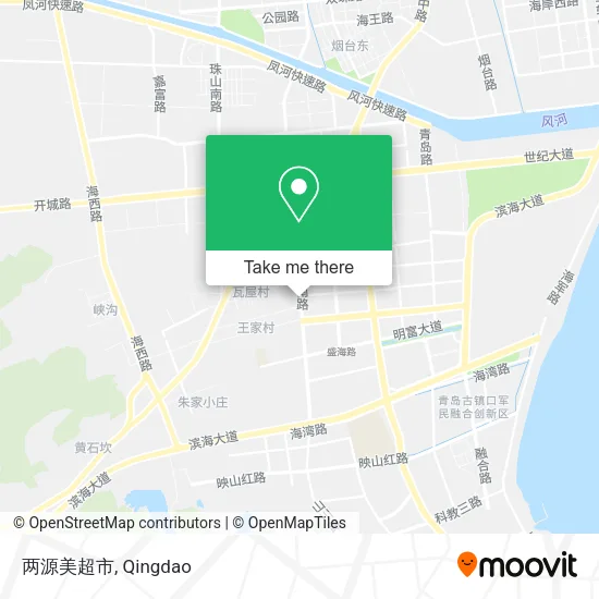 两源美超市 map