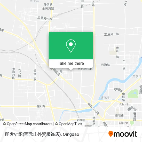 即发针织(西元庄外贸服饰店) map
