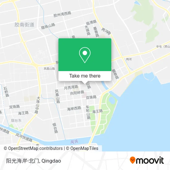 阳光海岸-北门 map