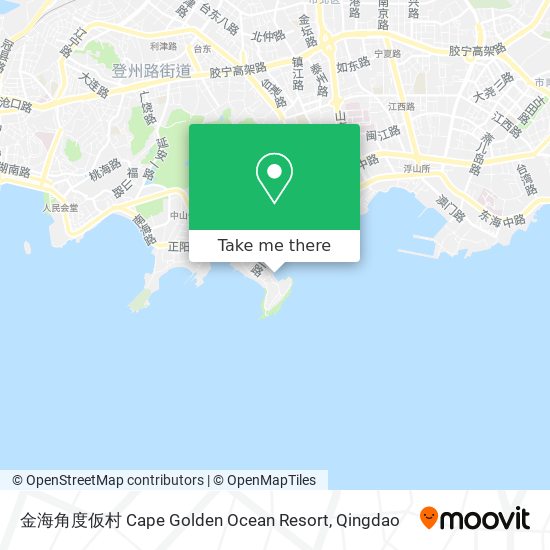 金海角度仮村 Cape Golden Ocean Resort map