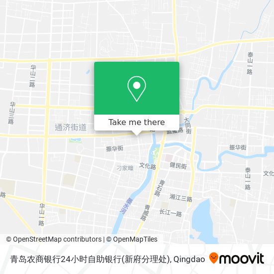 青岛农商银行24小时自助银行(新府分理处) map