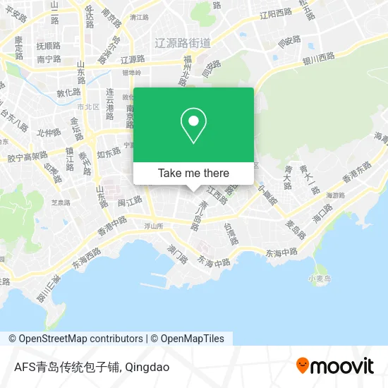 AFS青岛传统包子铺 map