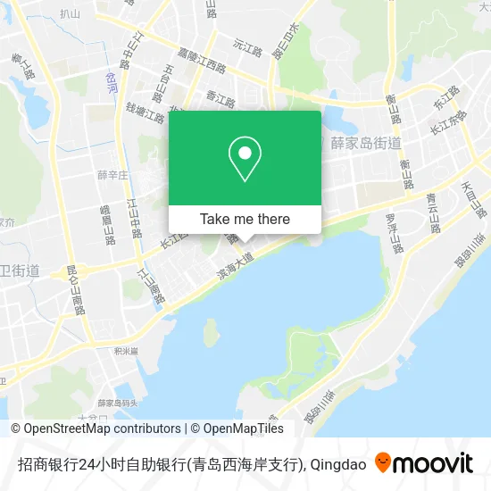 招商银行24小时自助银行(青岛西海岸支行) map