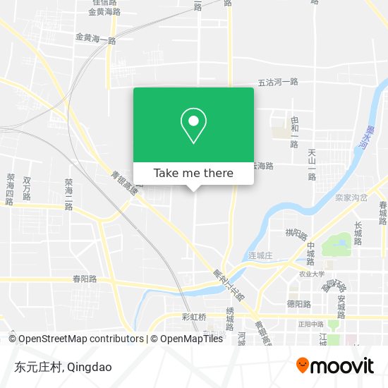 东元庄村 map