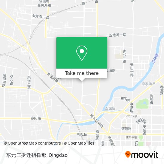 东元庄拆迁指挥部 map