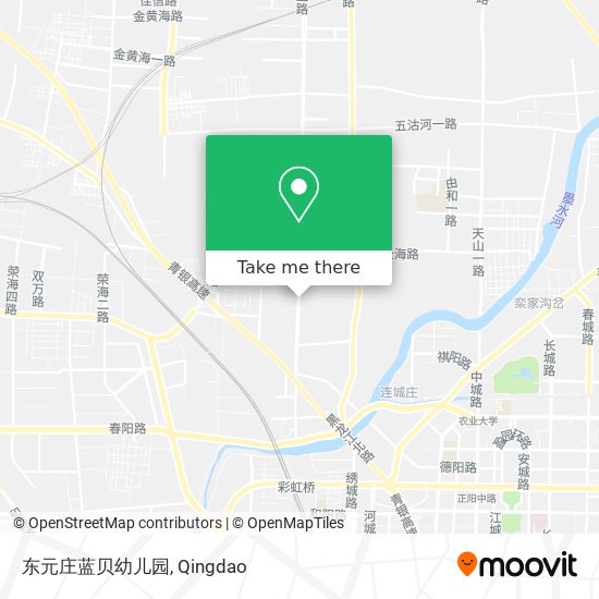东元庄蓝贝幼儿园 map