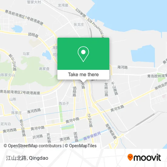 江山北路 map