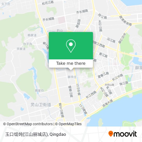 玉口馄饨(江山丽城店) map