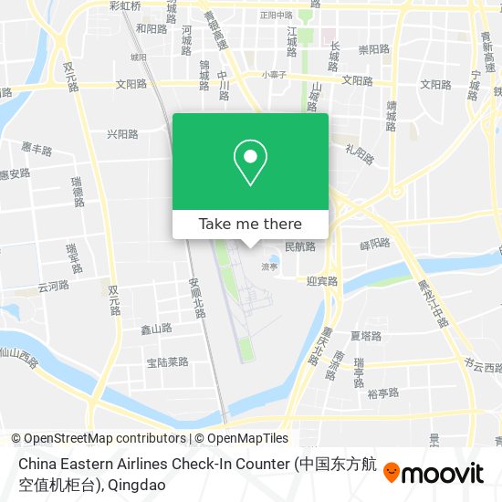 China Eastern Airlines Check-In Counter (中国东方航空值机柜台) map