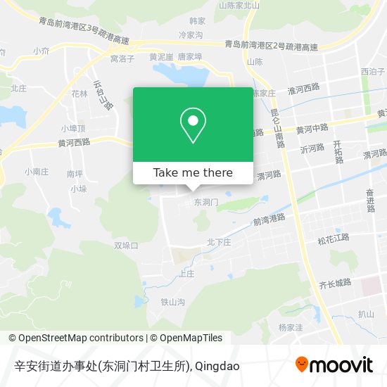 辛安街道办事处(东洞门村卫生所) map