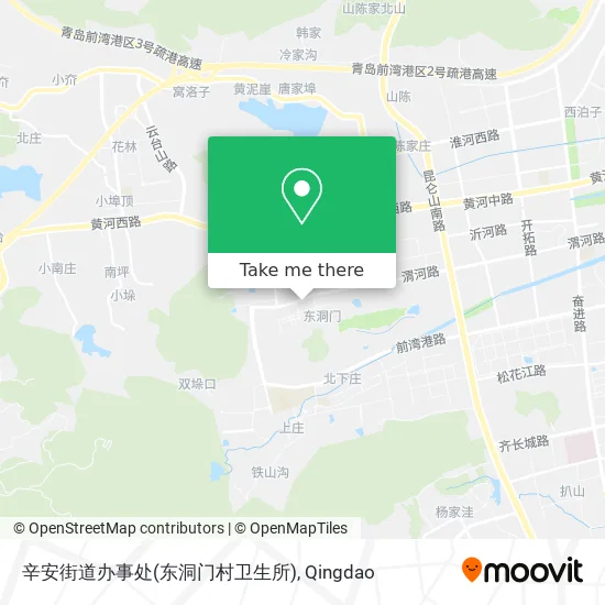 辛安街道办事处(东洞门村卫生所) map