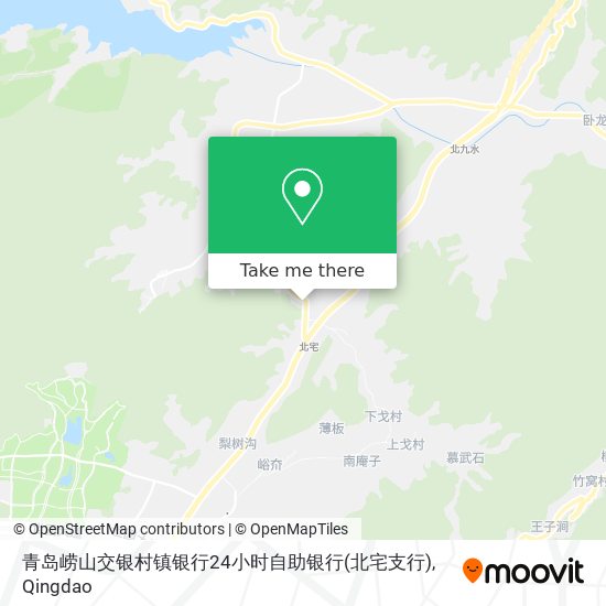青岛崂山交银村镇银行24小时自助银行(北宅支行) map