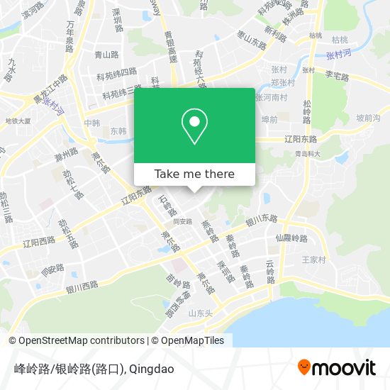 峰岭路/银岭路(路口) map