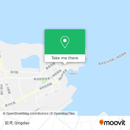 前湾 map