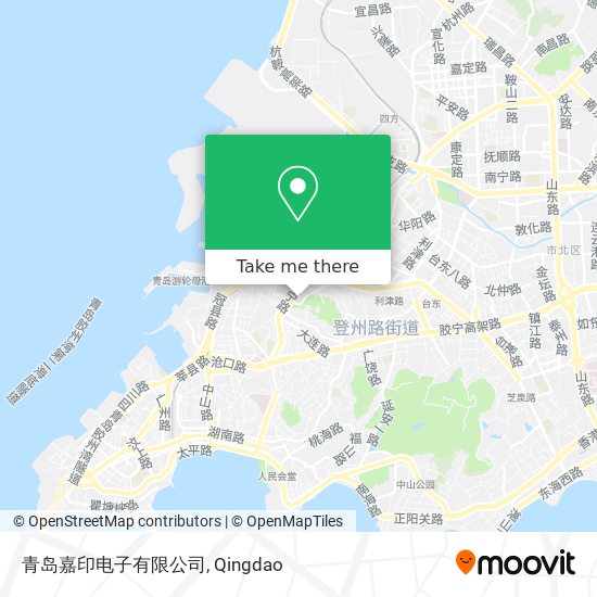 青岛嘉印电子有限公司 map