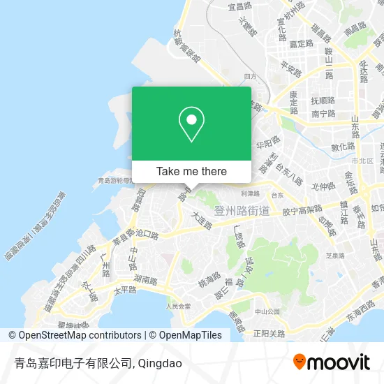 青岛嘉印电子有限公司 map