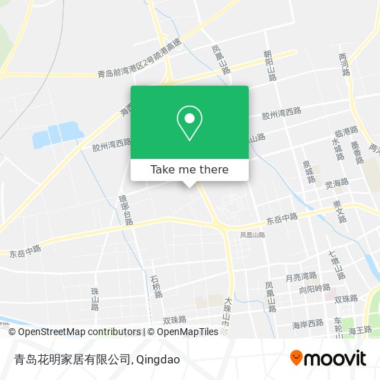 青岛花明家居有限公司 map