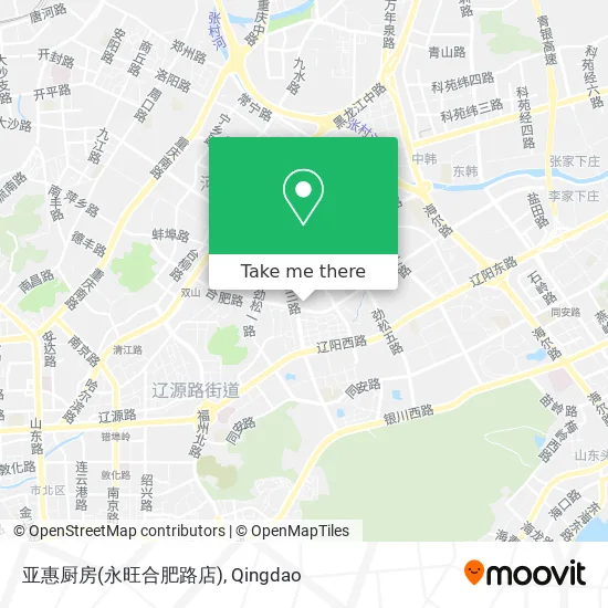 亚惠厨房(永旺合肥路店) map