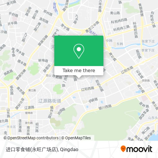 进口零食铺(永旺广场店) map